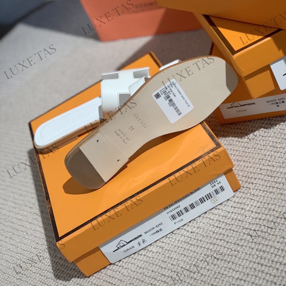 Blanc Oran Sandal - Designer Slides & Sandals for Women
