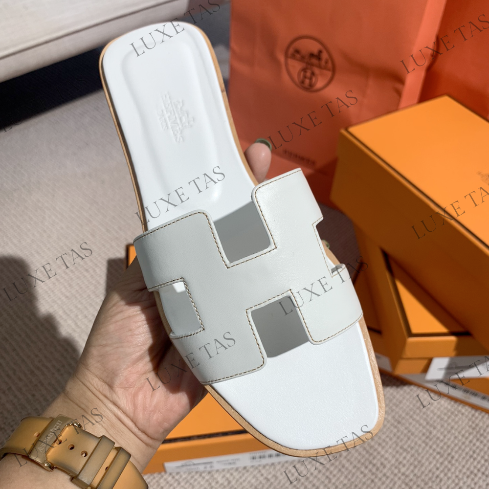 Blanc Oran Sandal - Designer Slides & Sandals for Women