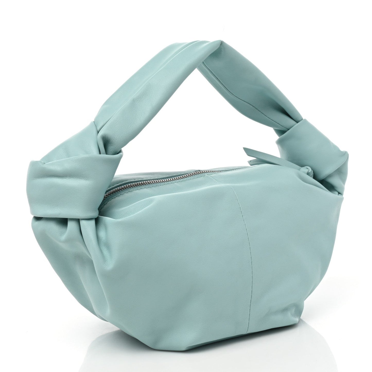 BOTTEGA VENETA CALFSKIN LEATHER DOUBLE KNOT MINI BAG