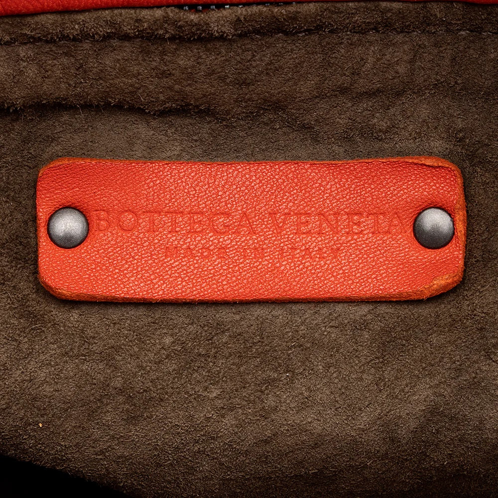 BOTTEGA VENETA INTRECCIATO NAPPA WOVEN PARACHUTE BAG