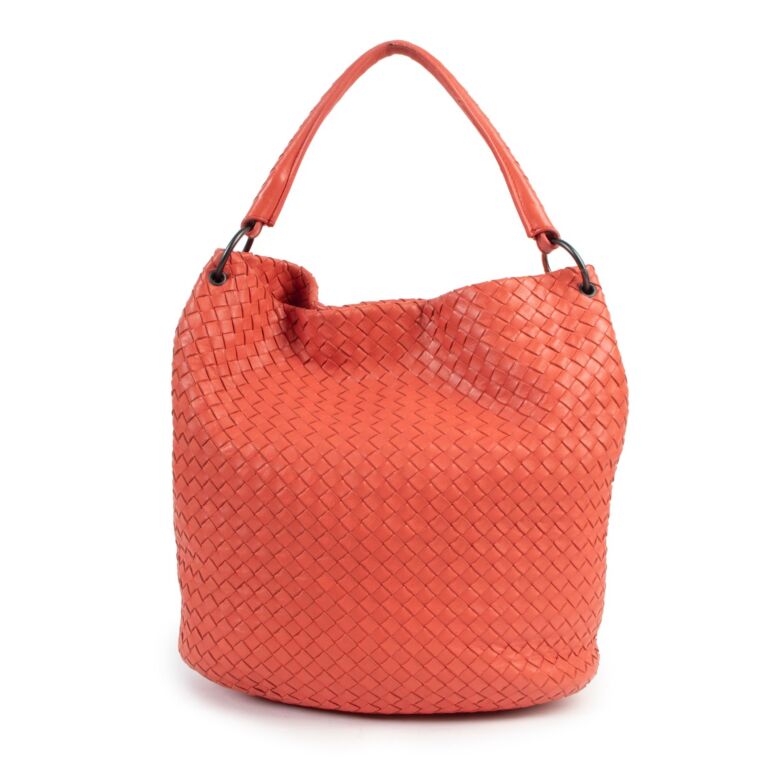 BOTTEGA VENETA INTRECCIATO NAPPA WOVEN PARACHUTE BAG