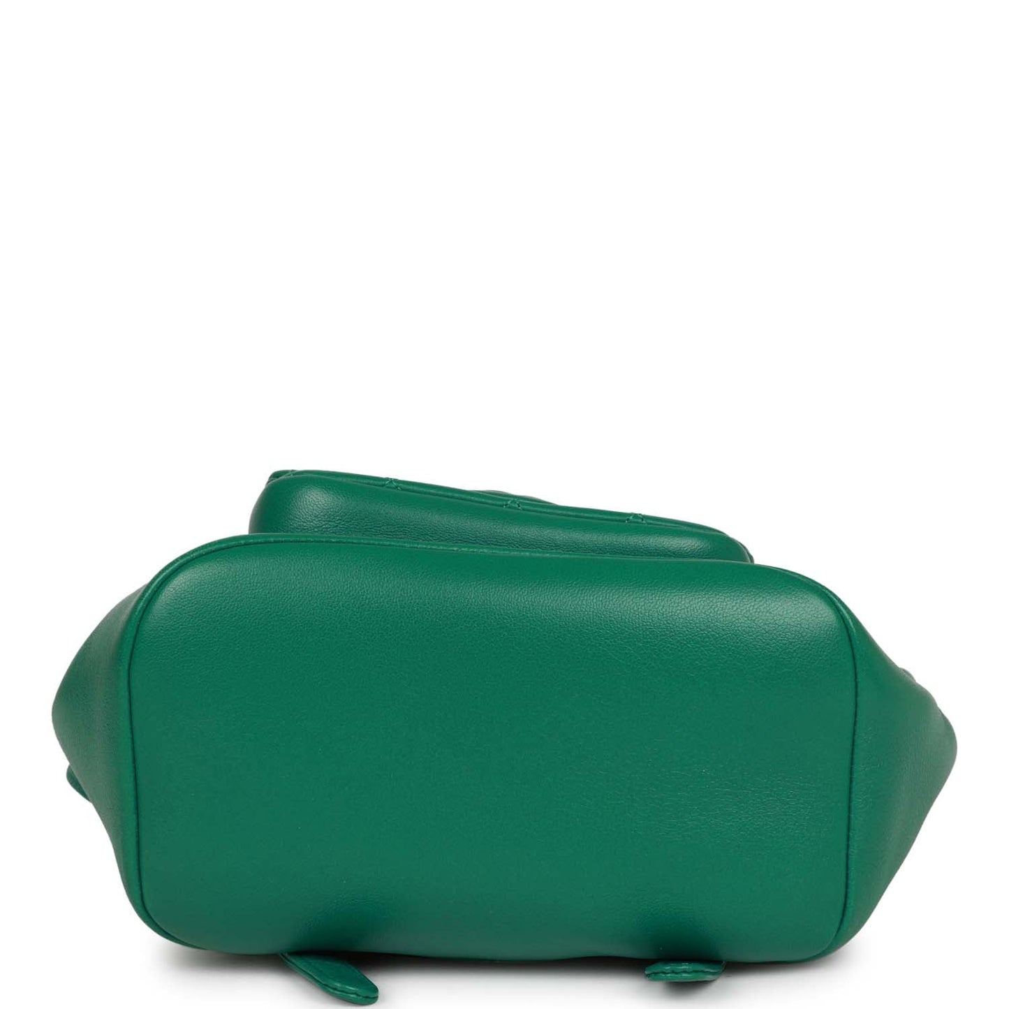 Chanel Small Duma Backpack Green Lambskin Light Gold Hardware