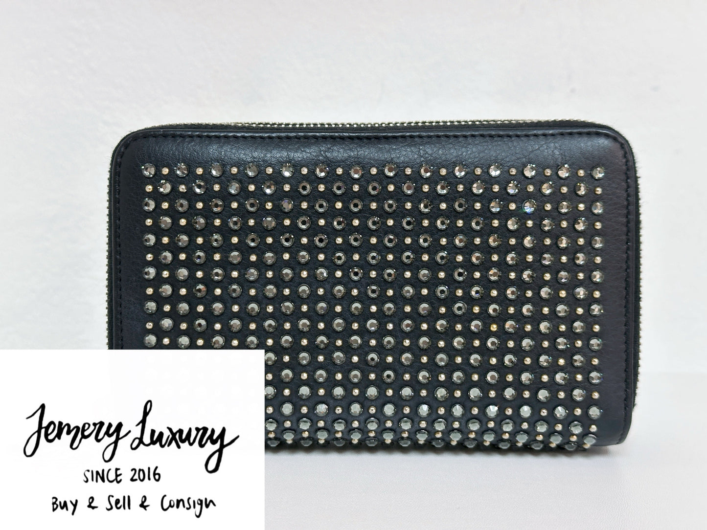 Chanel Pre-Owned 2014-2015 Studded Zipped Women Wallet