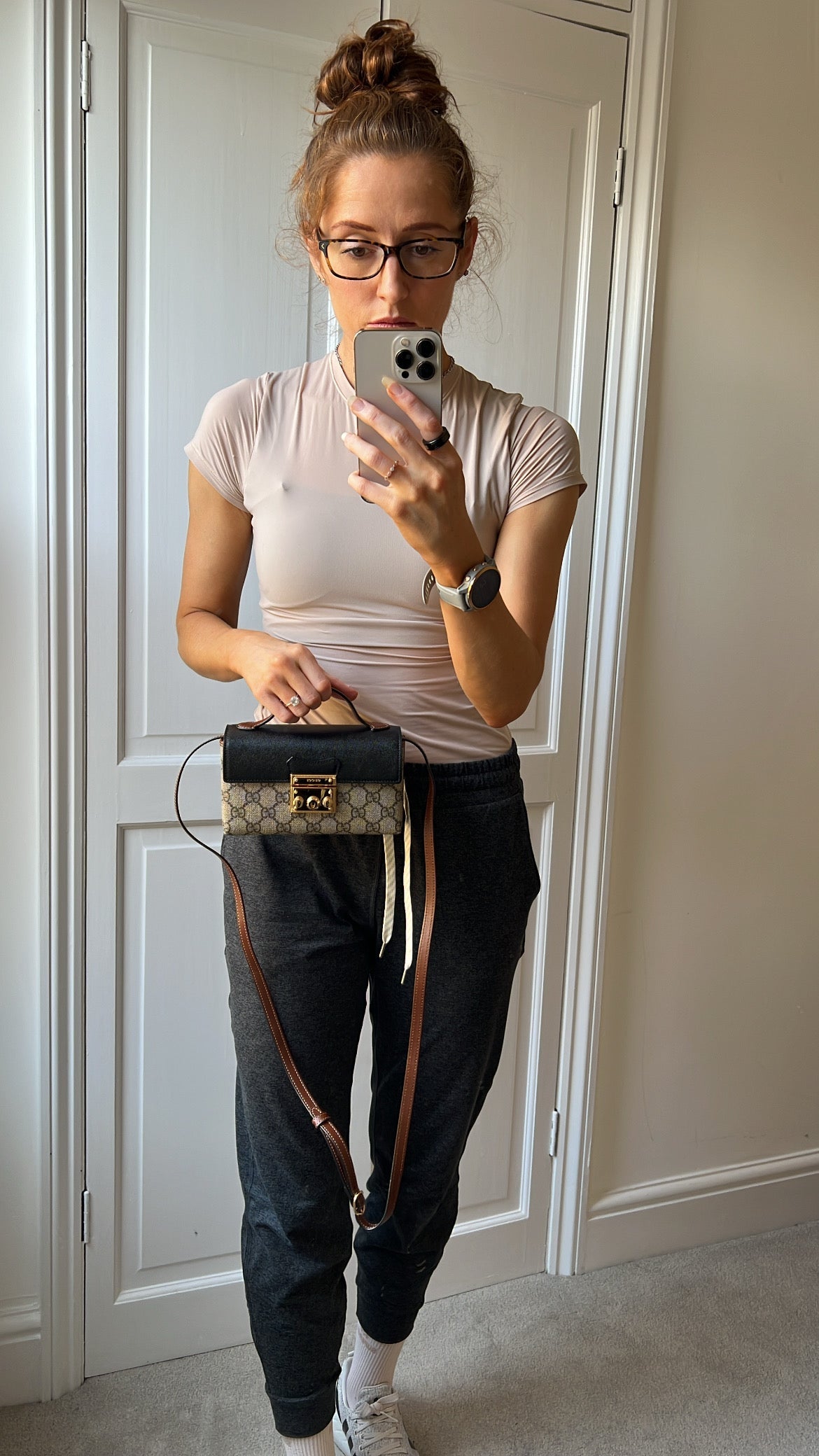 Gucci Mini Padlock Top Handle Shoulder Bag