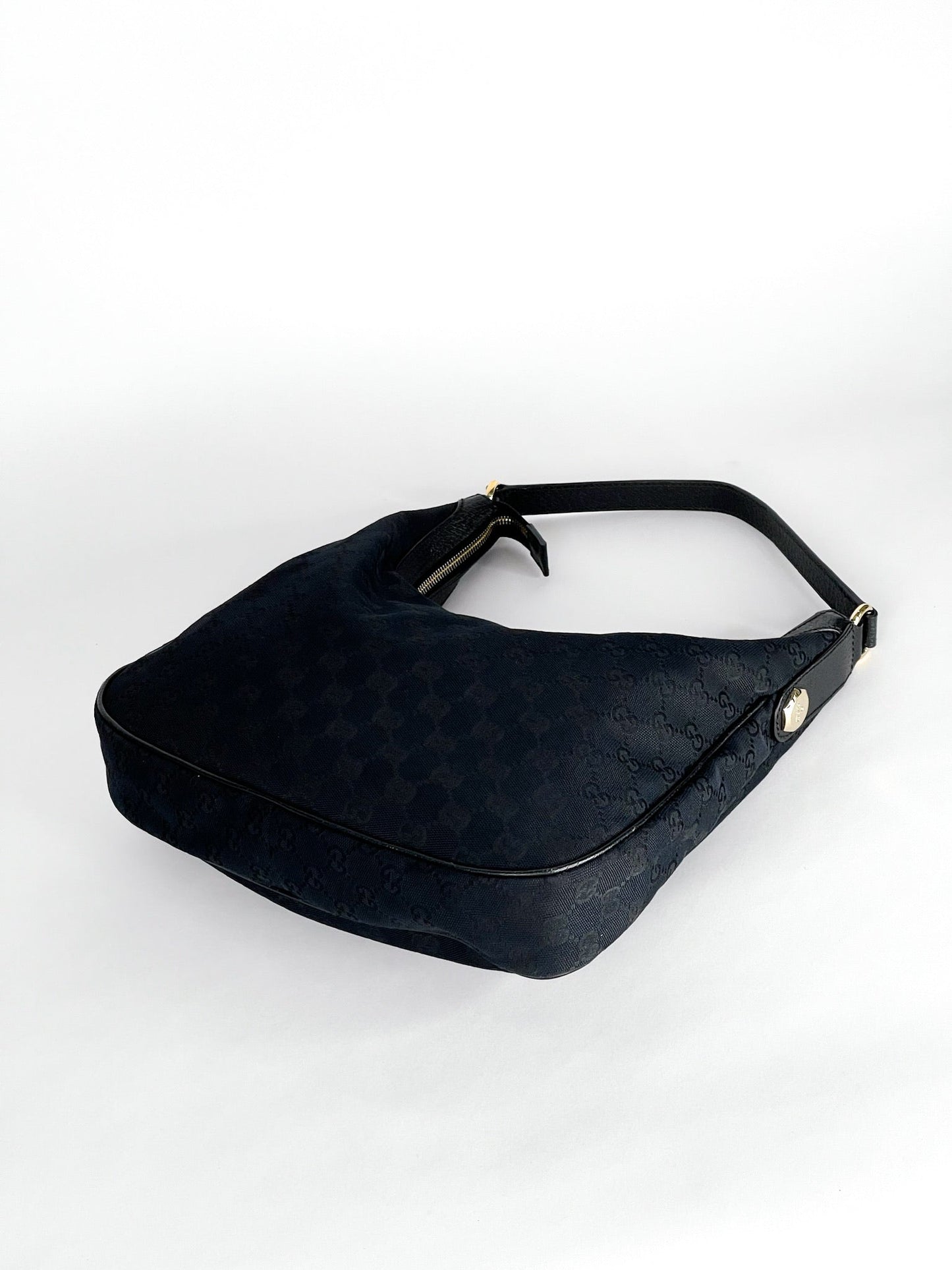 Gucci GG Monogram Canvas Hobo Bag