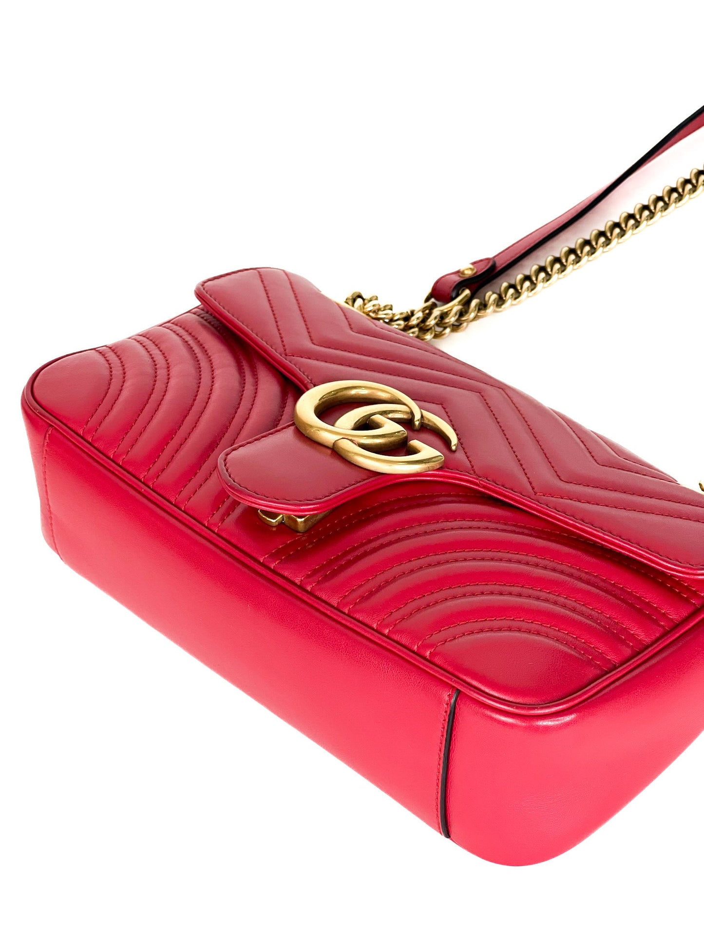 Gucci GG Marmont Small Matelasse Shoulder Bag