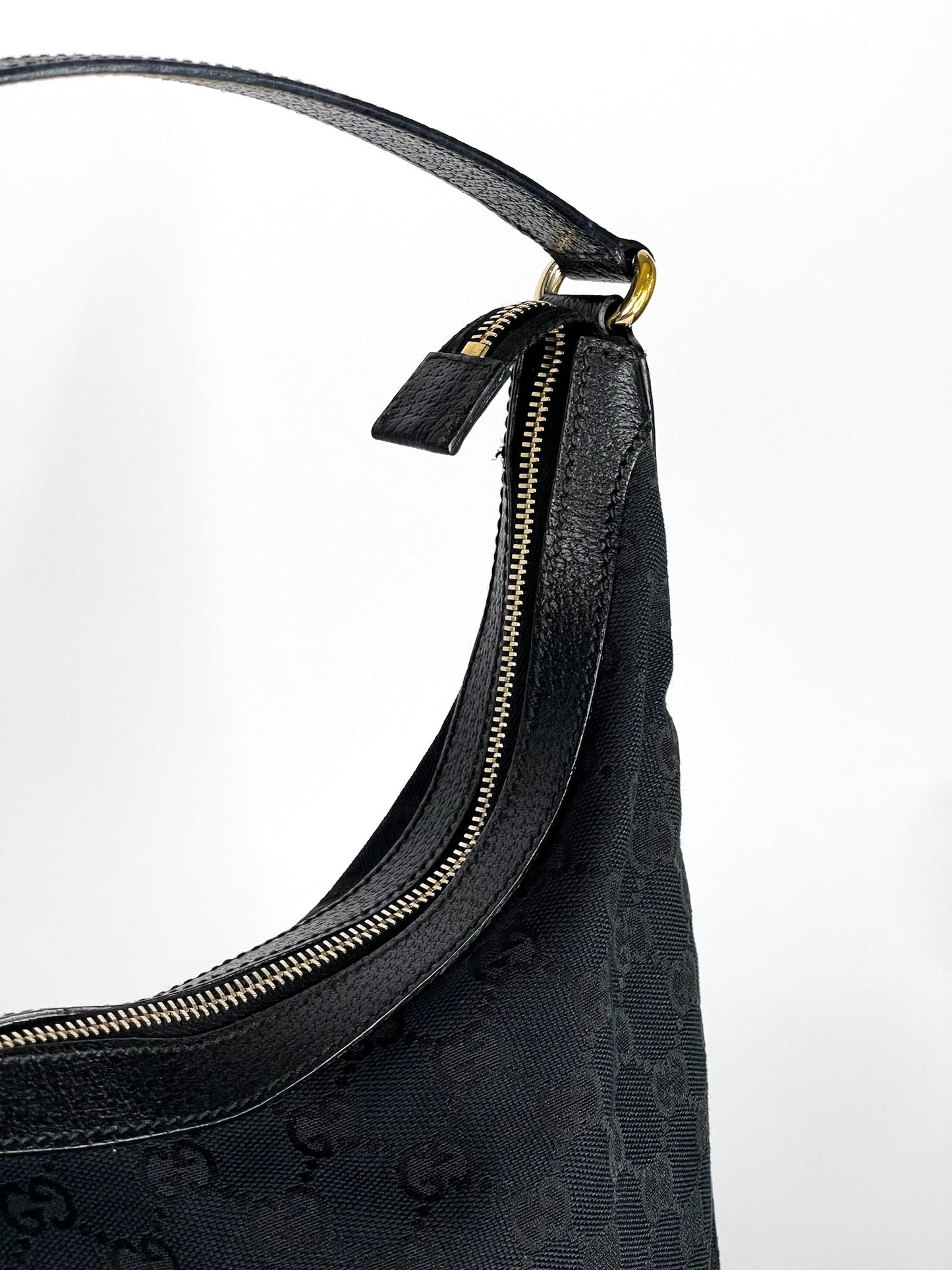 Gucci GG Monogram Canvas Hobo Bag