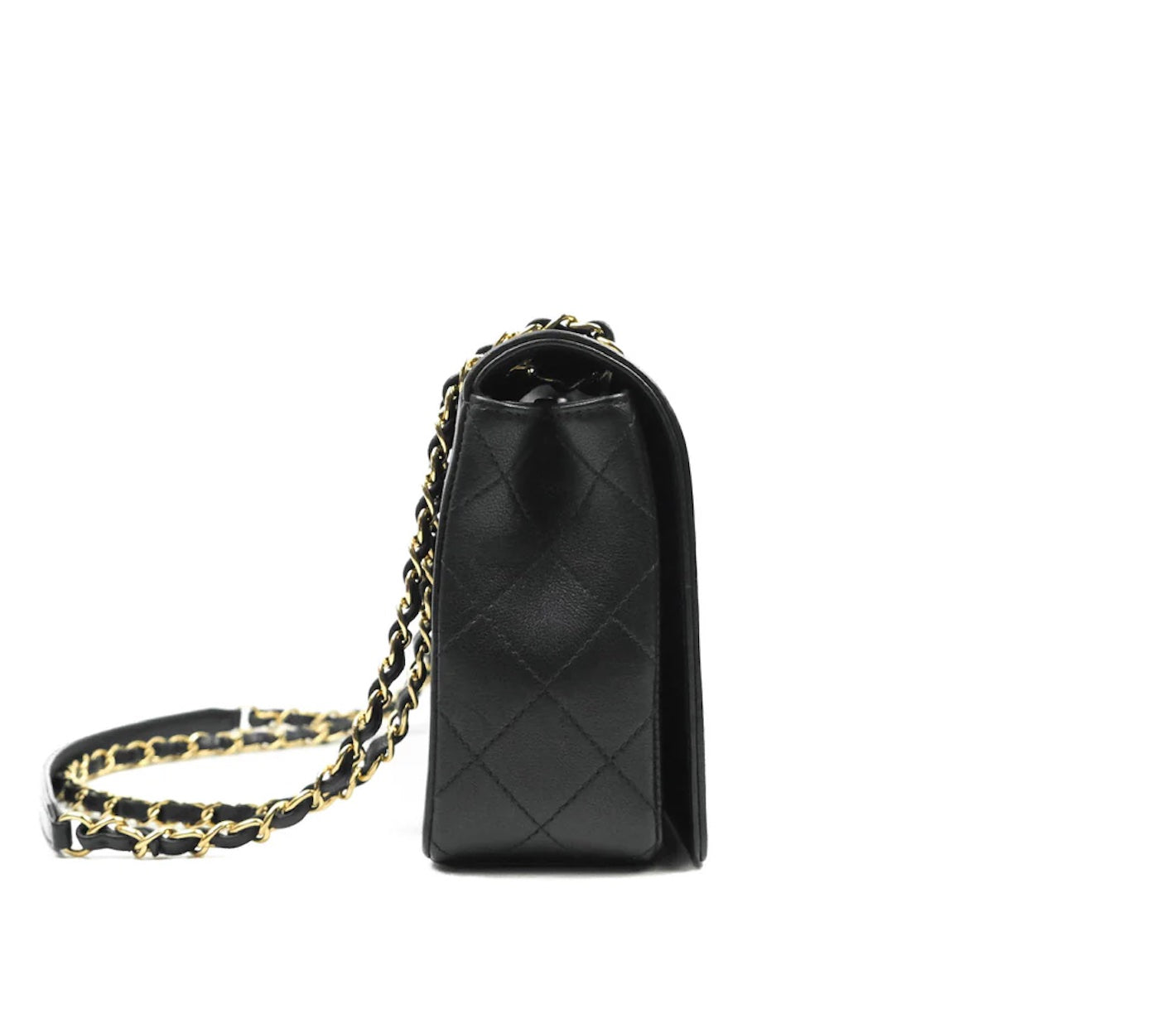 CHANEL CALFSKIN LEATHER MADEMOISELLE FLAP BAG