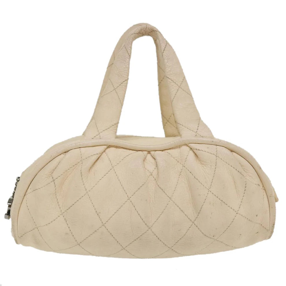 CHANEL CAVIAR QUILTED LEATHER LE MARAIS BOWLER BAG