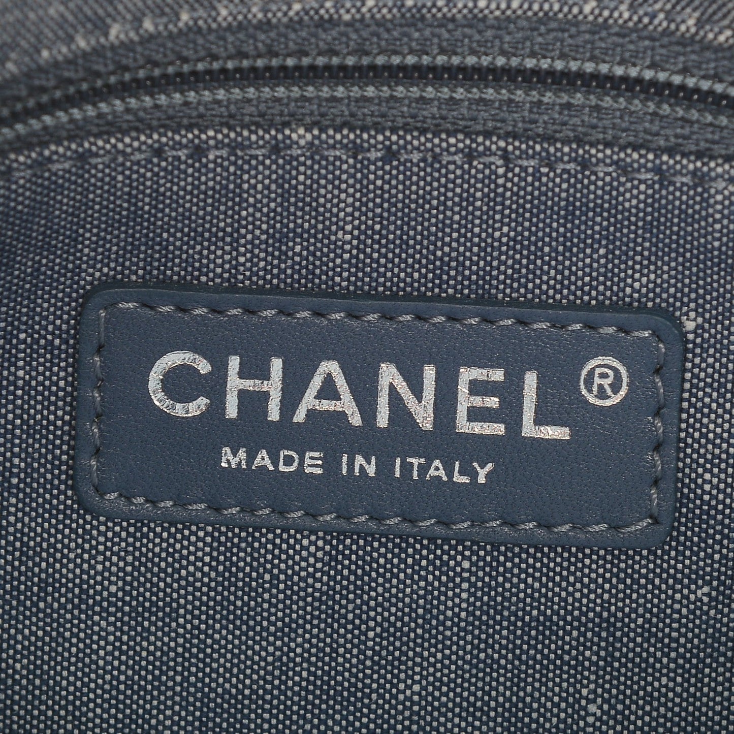 CHANEL DENIM MEDALLION MEDIUM FLAP BAG