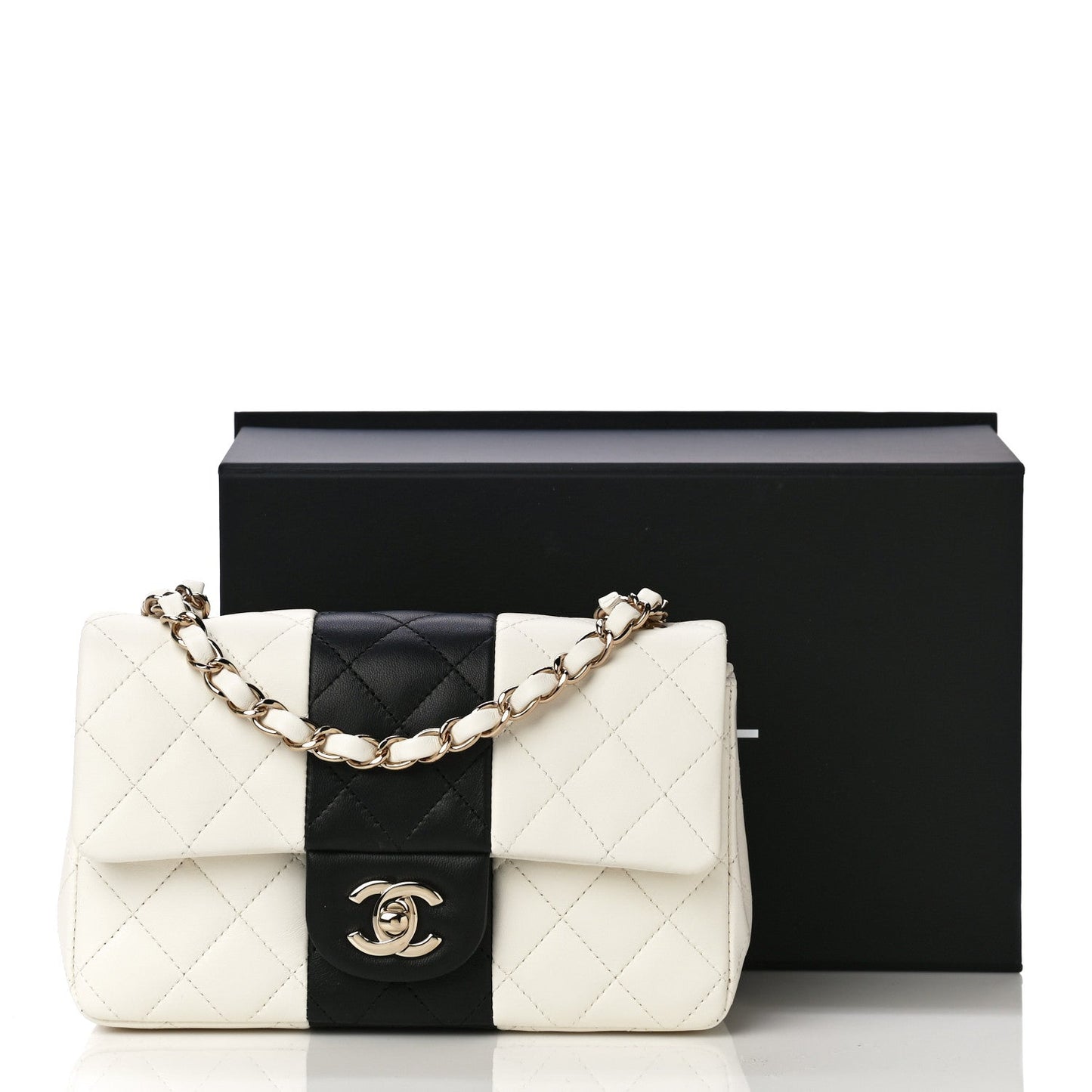 CHANEL LAMBSKIN QUILTED MINI FLAP SHOULDER BAG