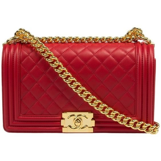 CHANEL QUILTED LAMBSKIN MEDIUM BOY FLAP BAG