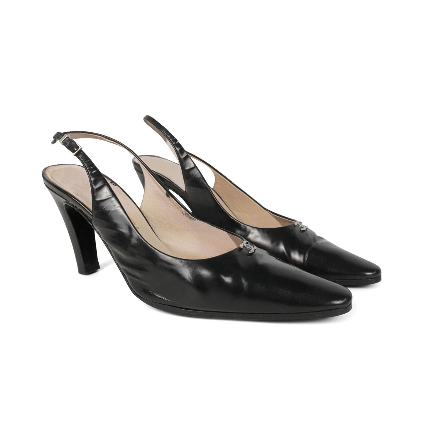 Chanel Slingback Heels - Women's 39