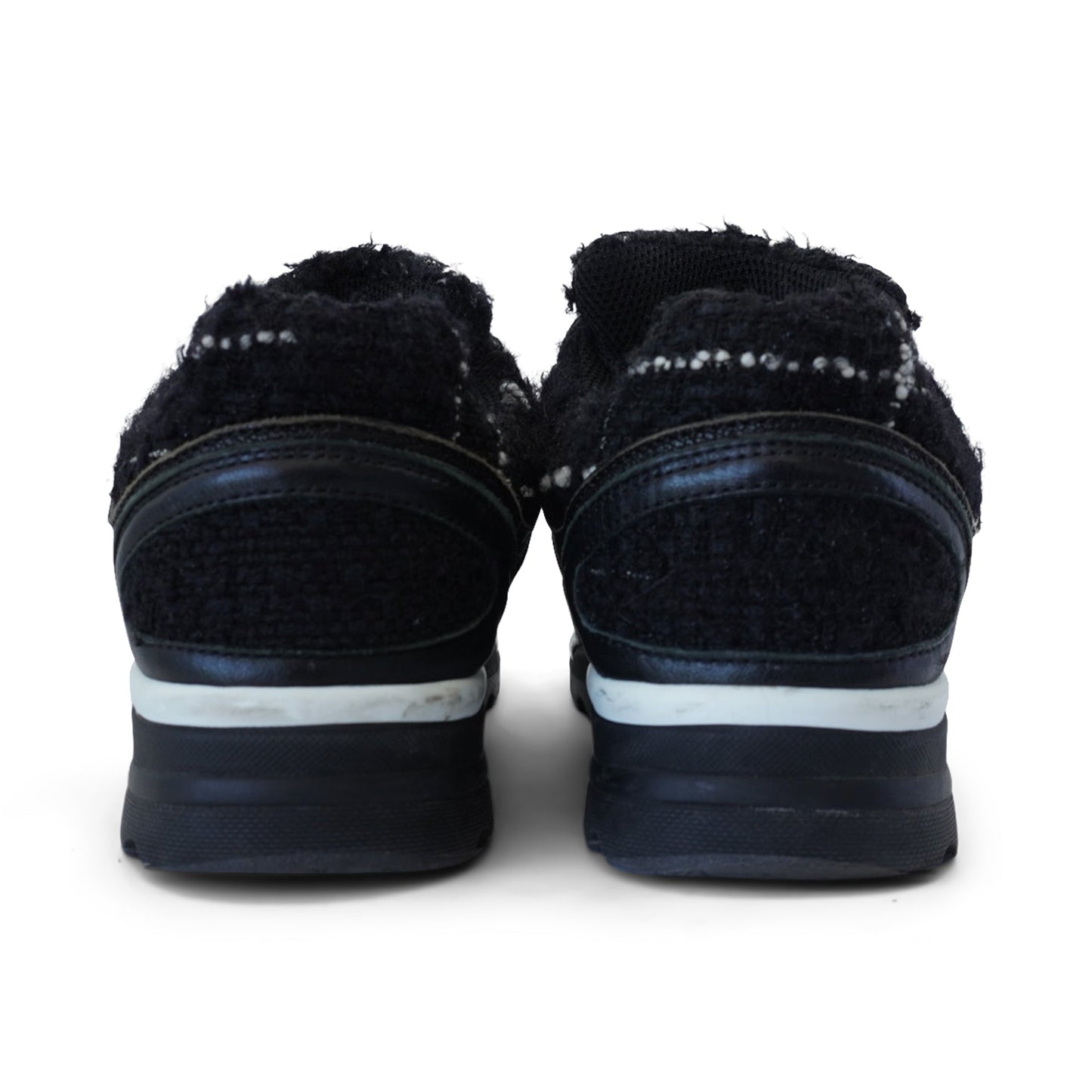 Chanel Tweed Sneakers - Women's 37