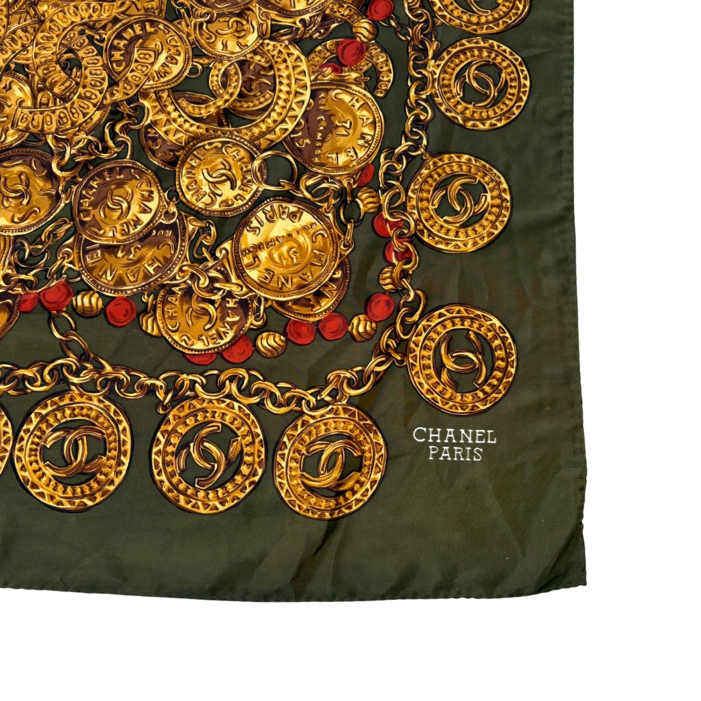 Chanel Medallion Scarf
