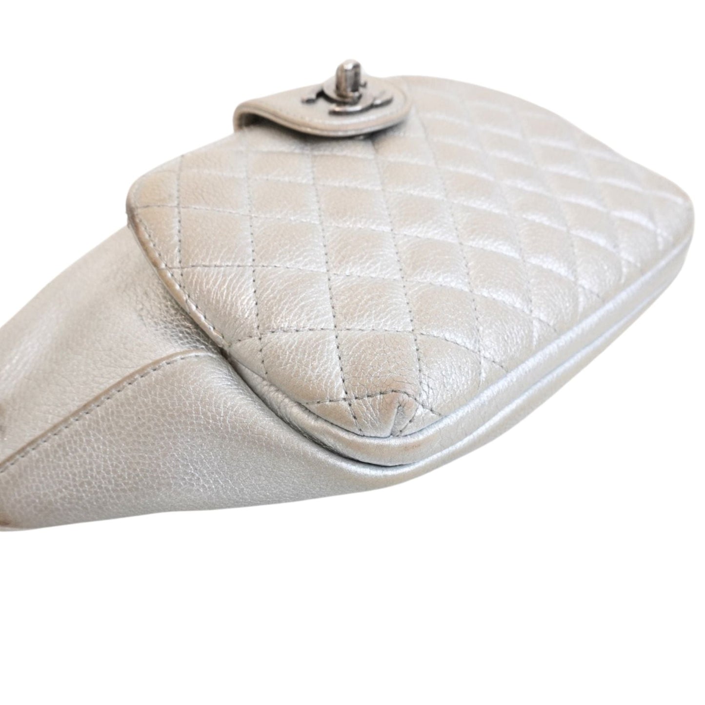 Chanel Silver Fanny Pack