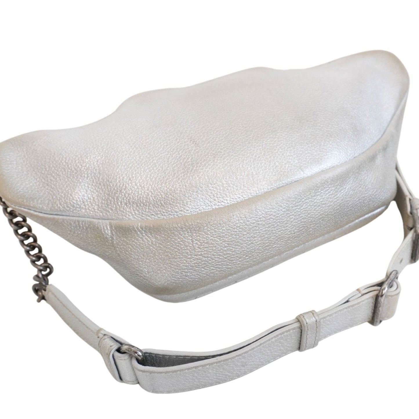 Chanel Silver Fanny Pack