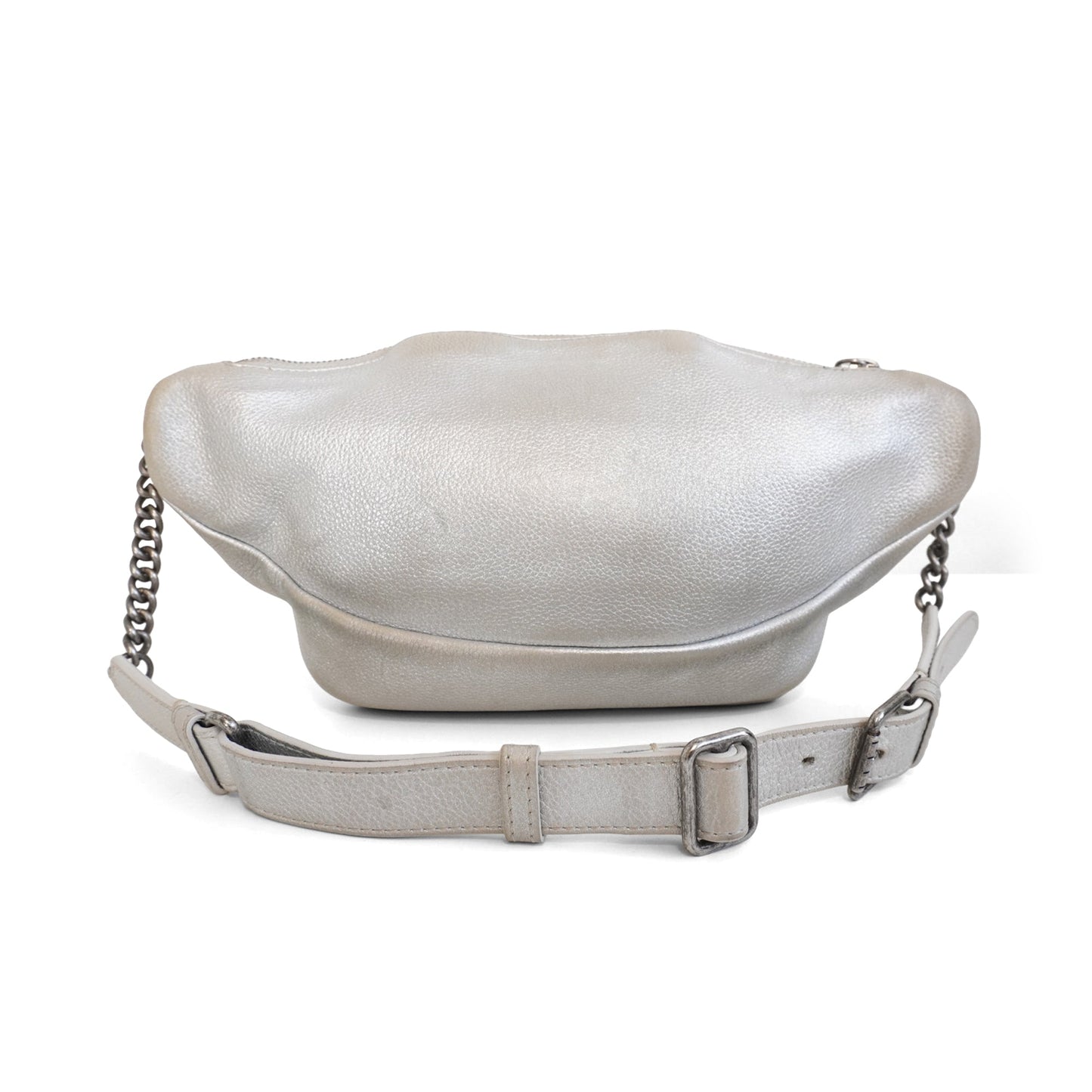 Chanel Silver Fanny Pack