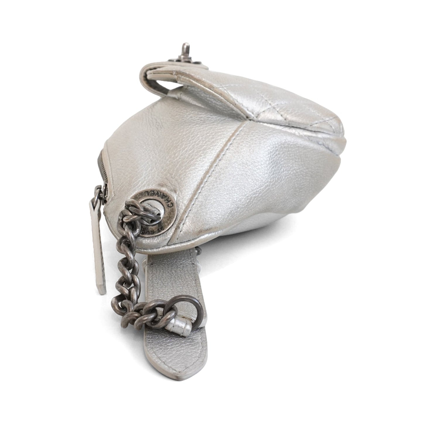 Chanel Silver Fanny Pack