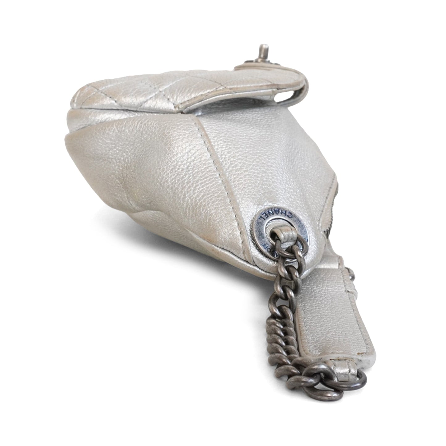 Chanel Silver Fanny Pack