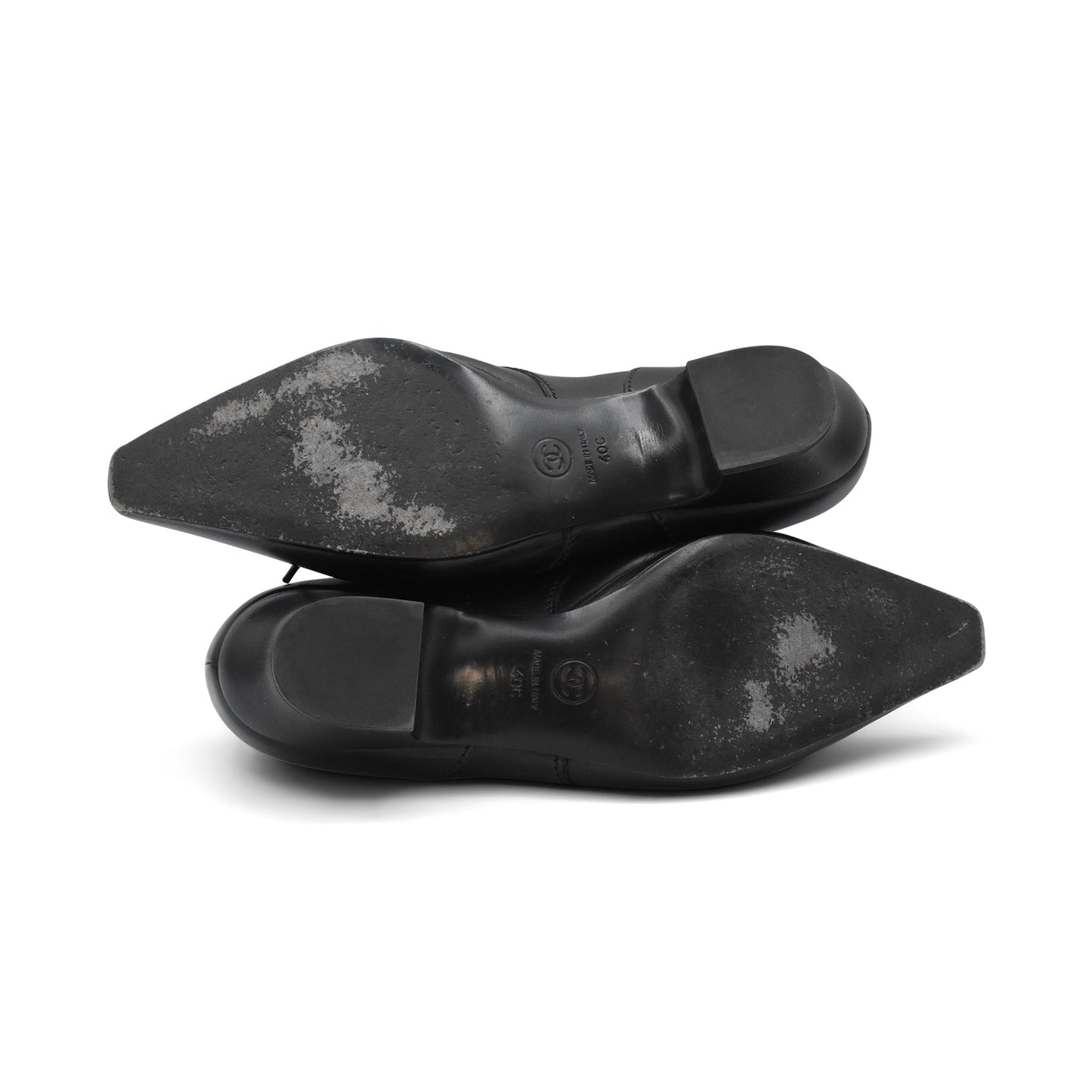 Chanel Heeled Derby Shoes - Women's 40