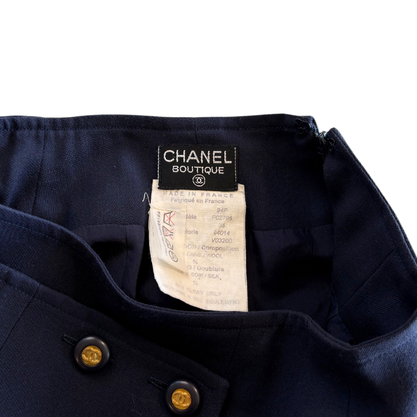 Chanel '1994 Spring' Pencil Skirt - Women's 36