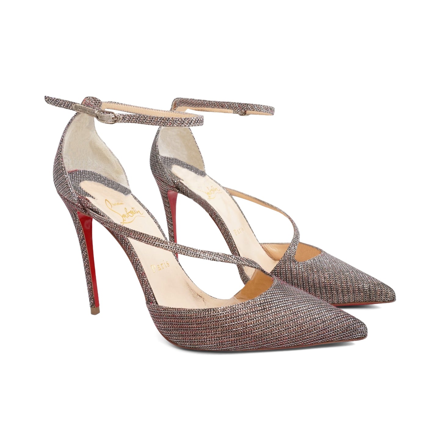 Christian Louboutin 'Fliketta 100' Heels - Women's 37.5
