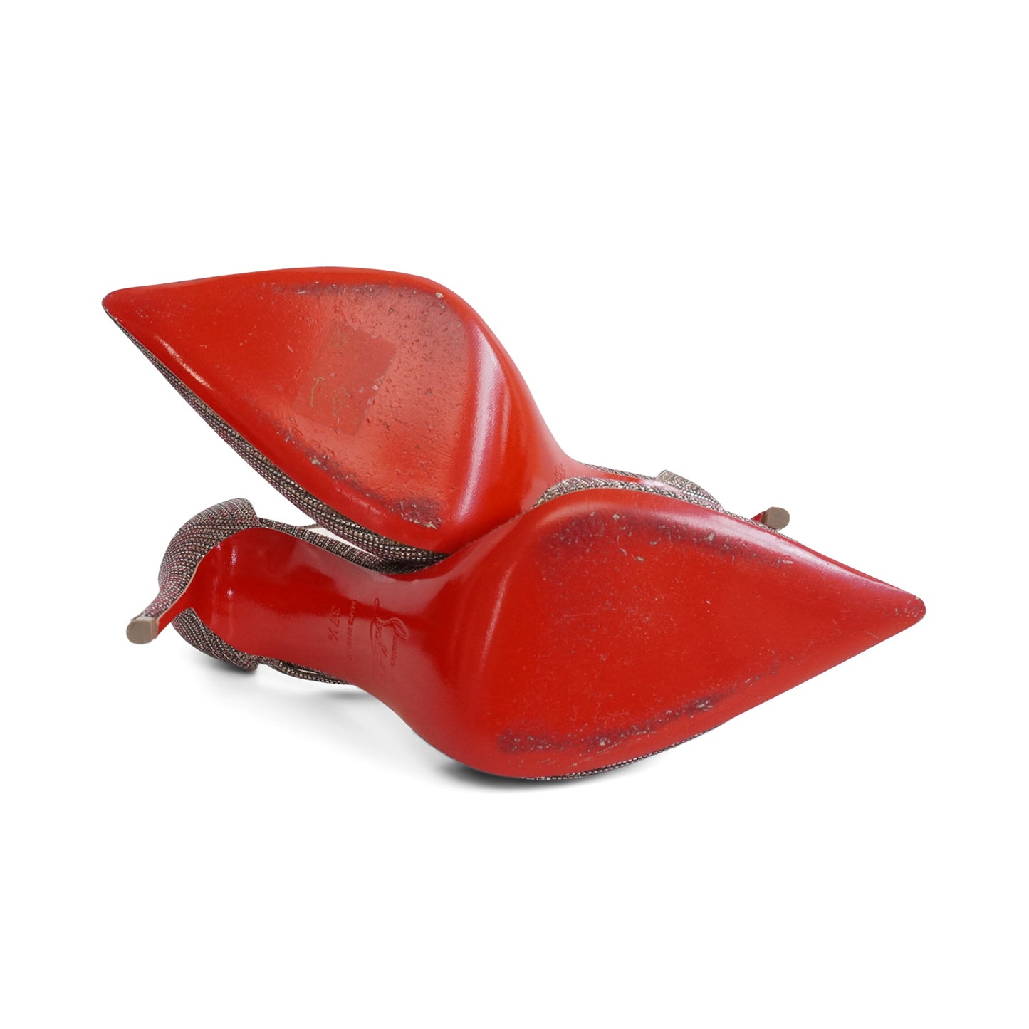 Christian Louboutin 'Fliketta 100' Heels - Women's 37.5