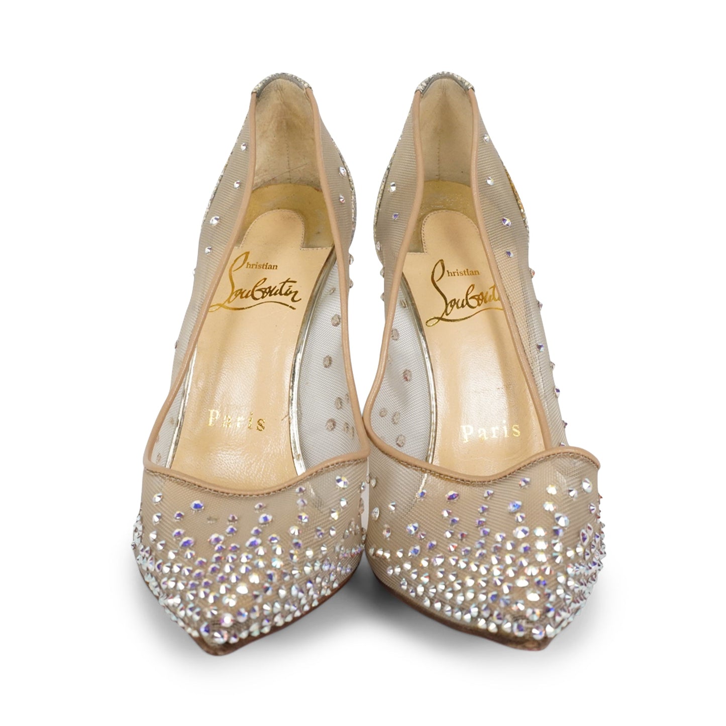 Christian Louboutin 'Follies Strass' Heels - Women's 34.5