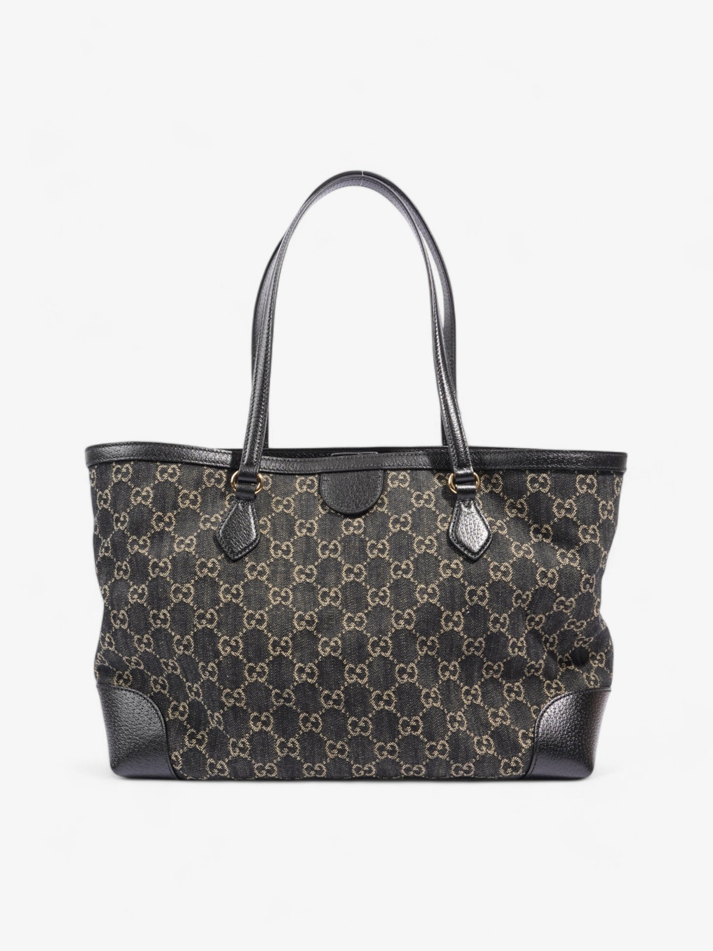 Gucci GG Ophidia Tote Black / GG Supreme Denim Medium