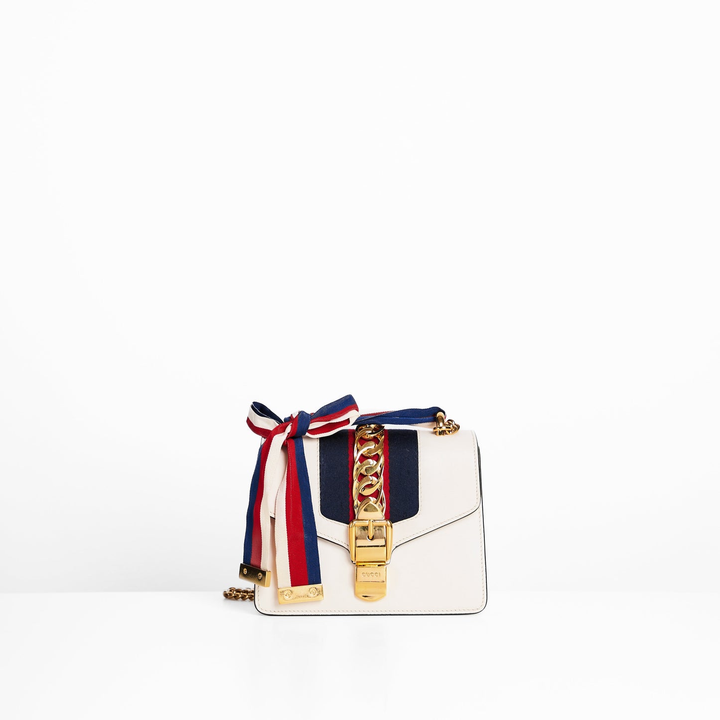 Gucci SyLouis Vuittonie Mini in White