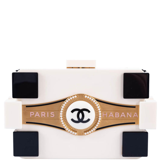 Chanel Havana by Night Paris-Habana Plexiglass Boy Brick Lego Bag