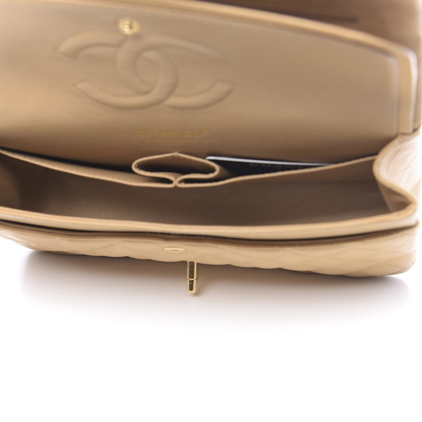 CHANEL QUILTED CALFSKIN CLASSIC DOUBLE FLAP MEDIUM SHOULDER BAG