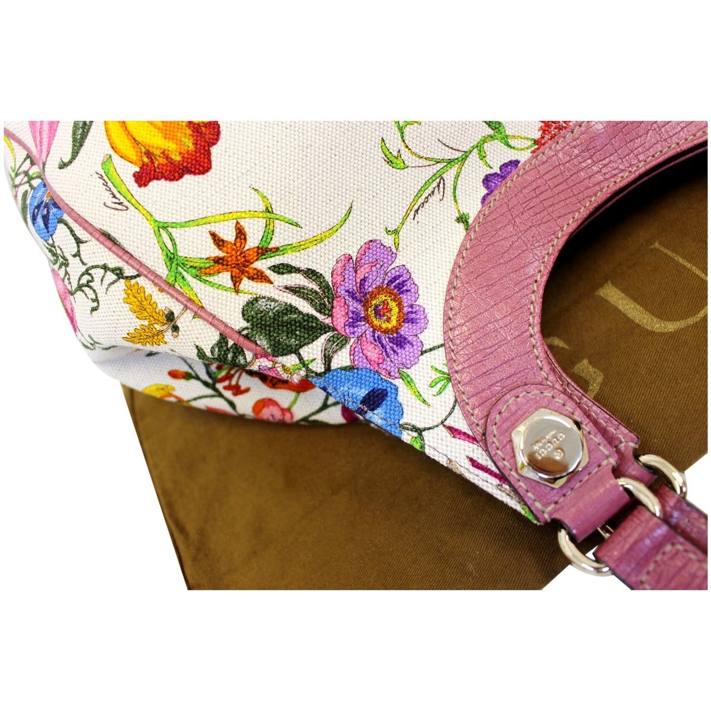 GUCCI Flora Charmy Hobo Bag