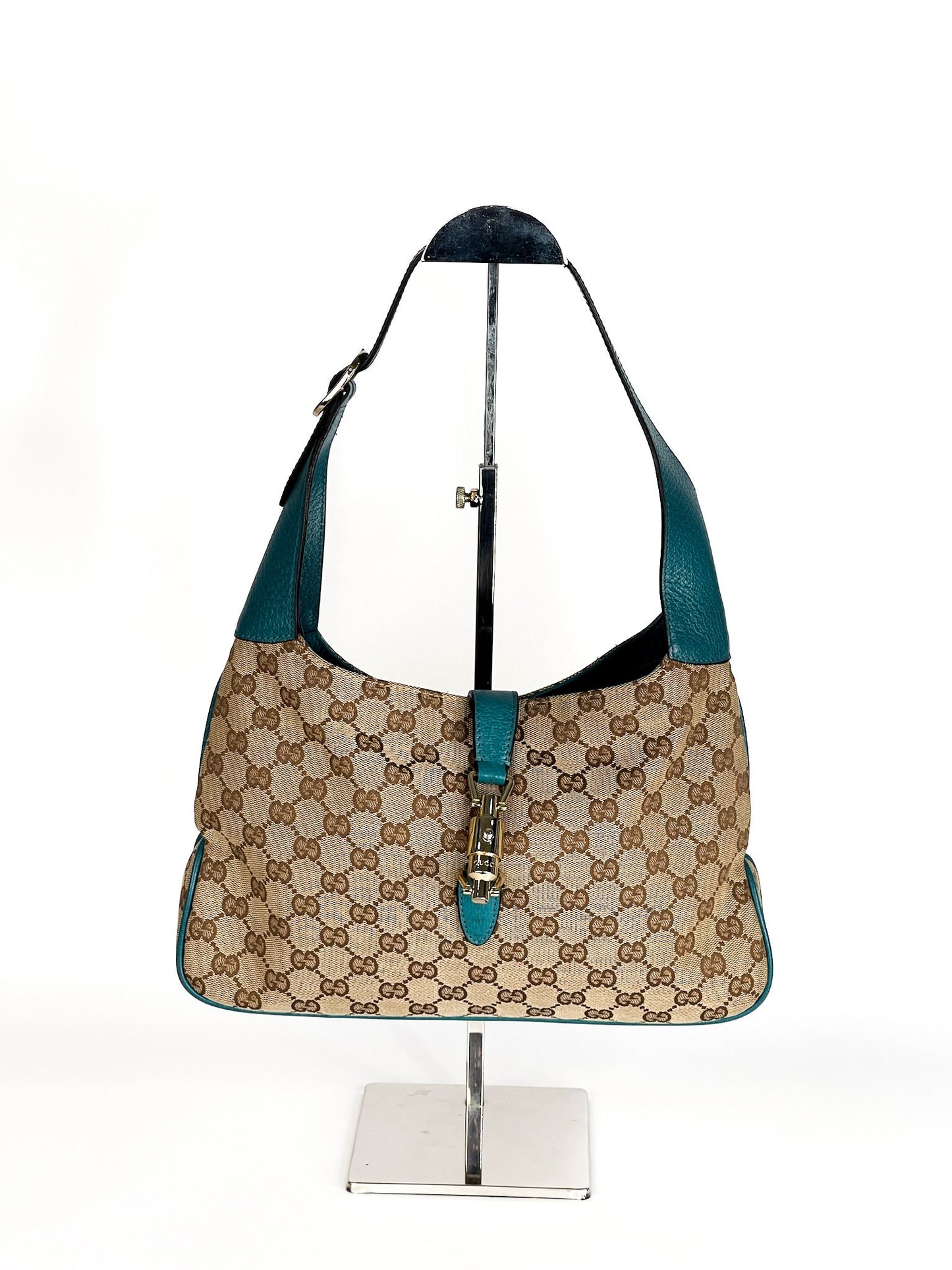 Gucci Vintage GG Canvas Jackie Small