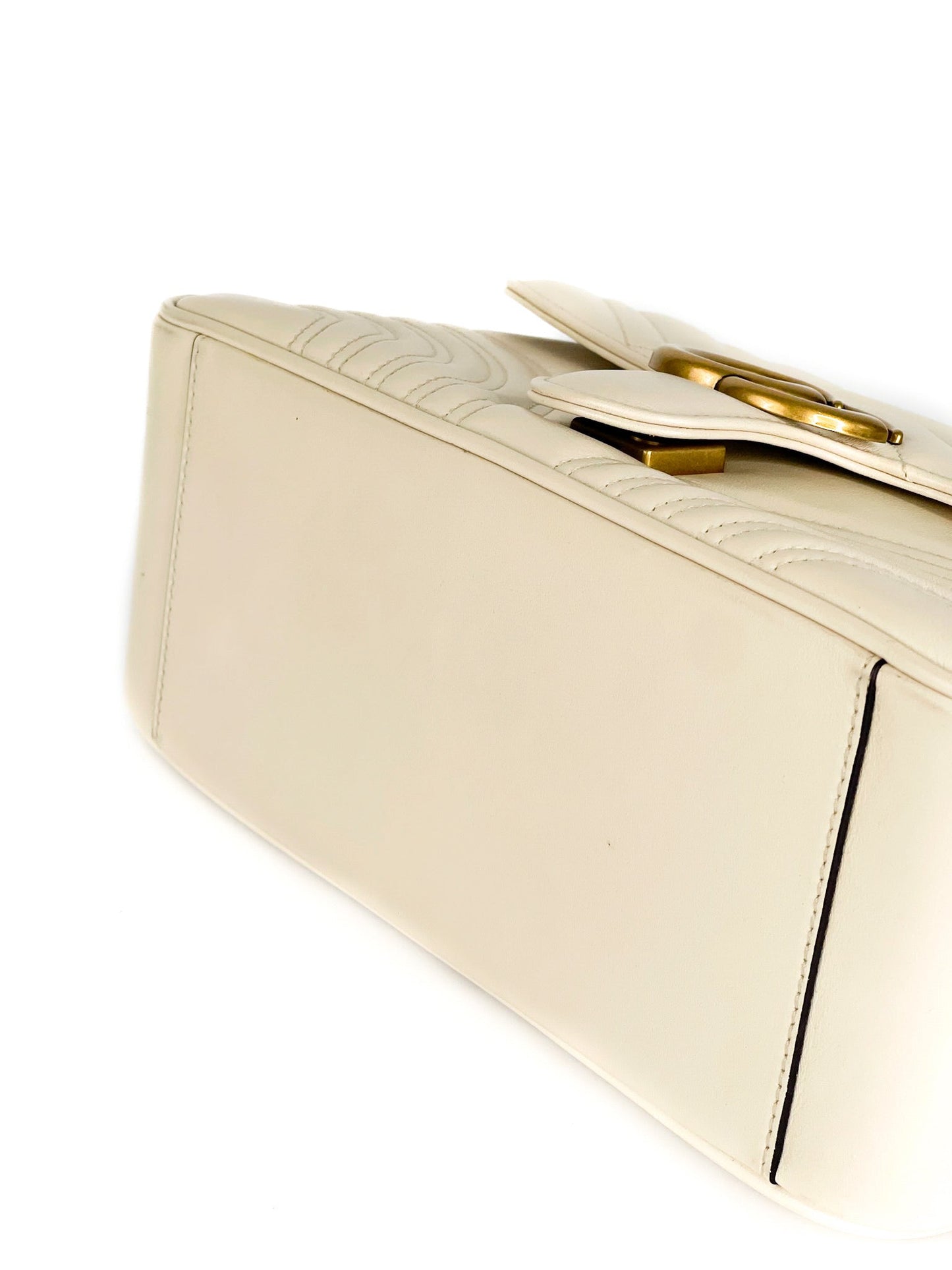 Gucci GG Marmont Matelasse Leather Top Handle Satchel