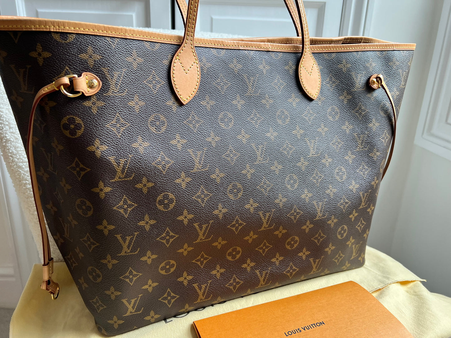 Louis Vuitton Neverfull GM Monogram Pivoine Interior (RRP £1,460)