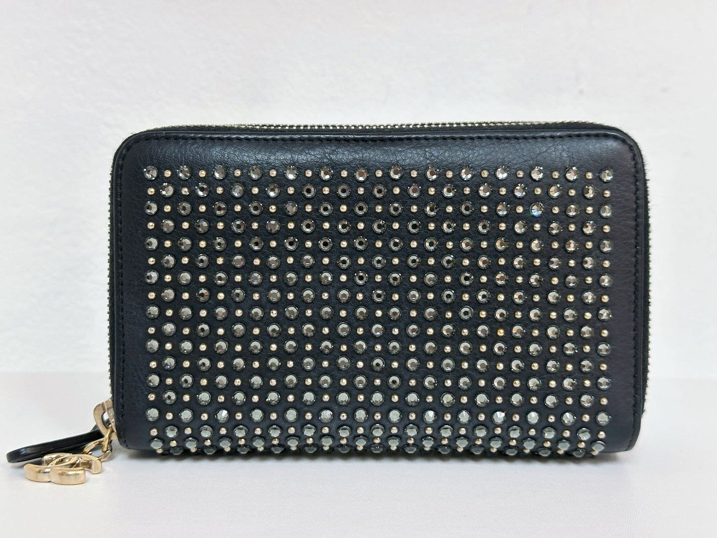 Chanel Pre-Owned 2014-2015 Studded Zipped Women Wallet