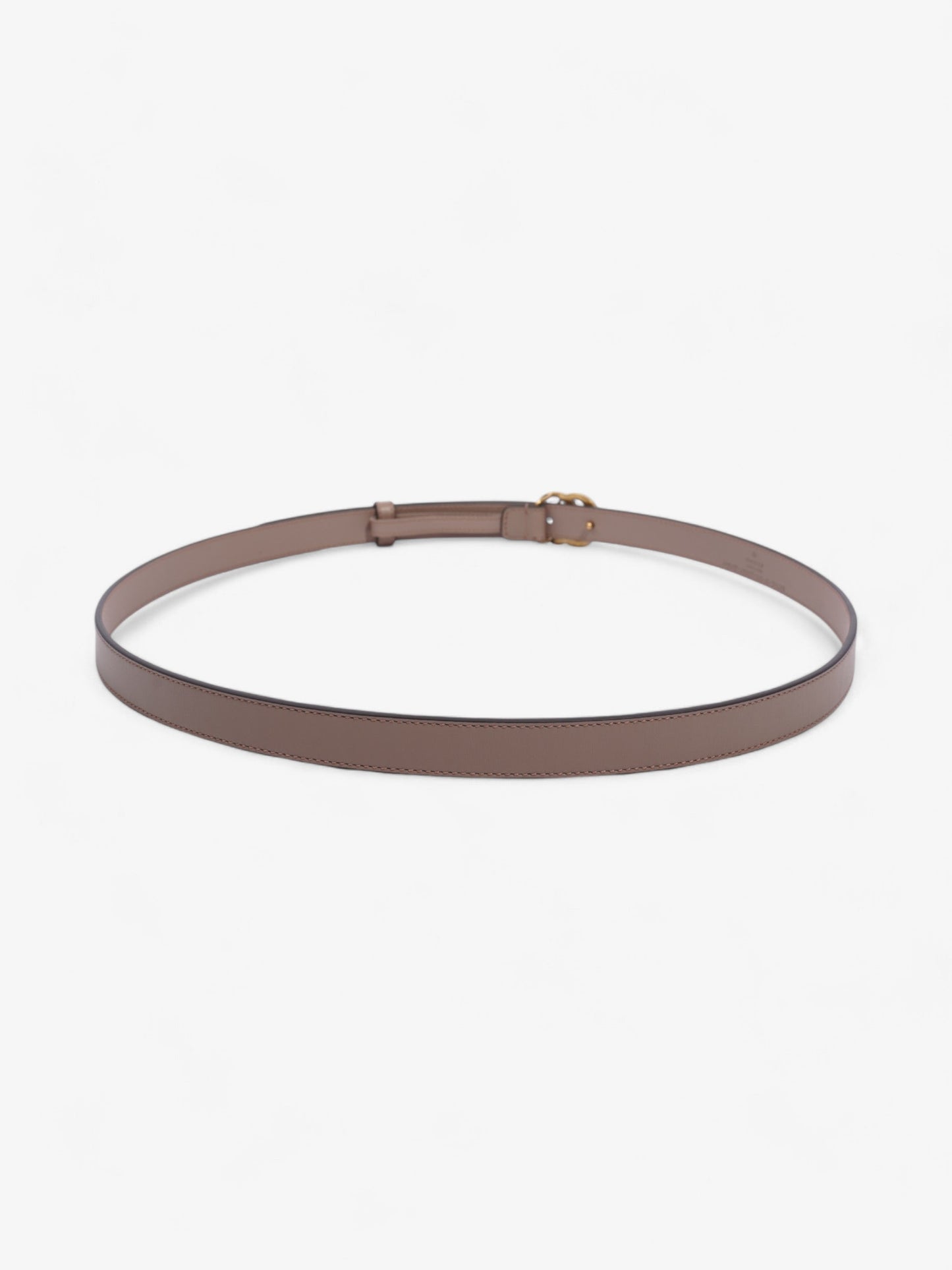 Gucci GG Marmont Thin Belt Dusty Rose / Gold Leather 105cm / 42"