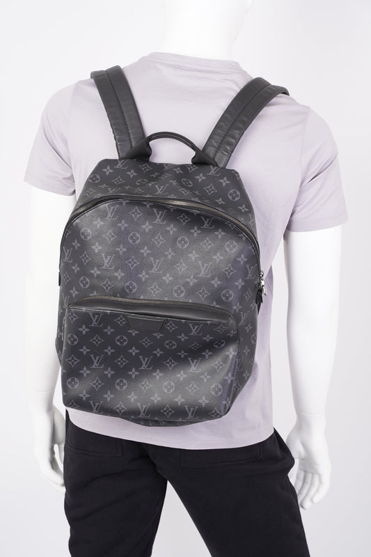 Louis Vuitton Discovery Backpack Monogram Eclipse Coated Canvas