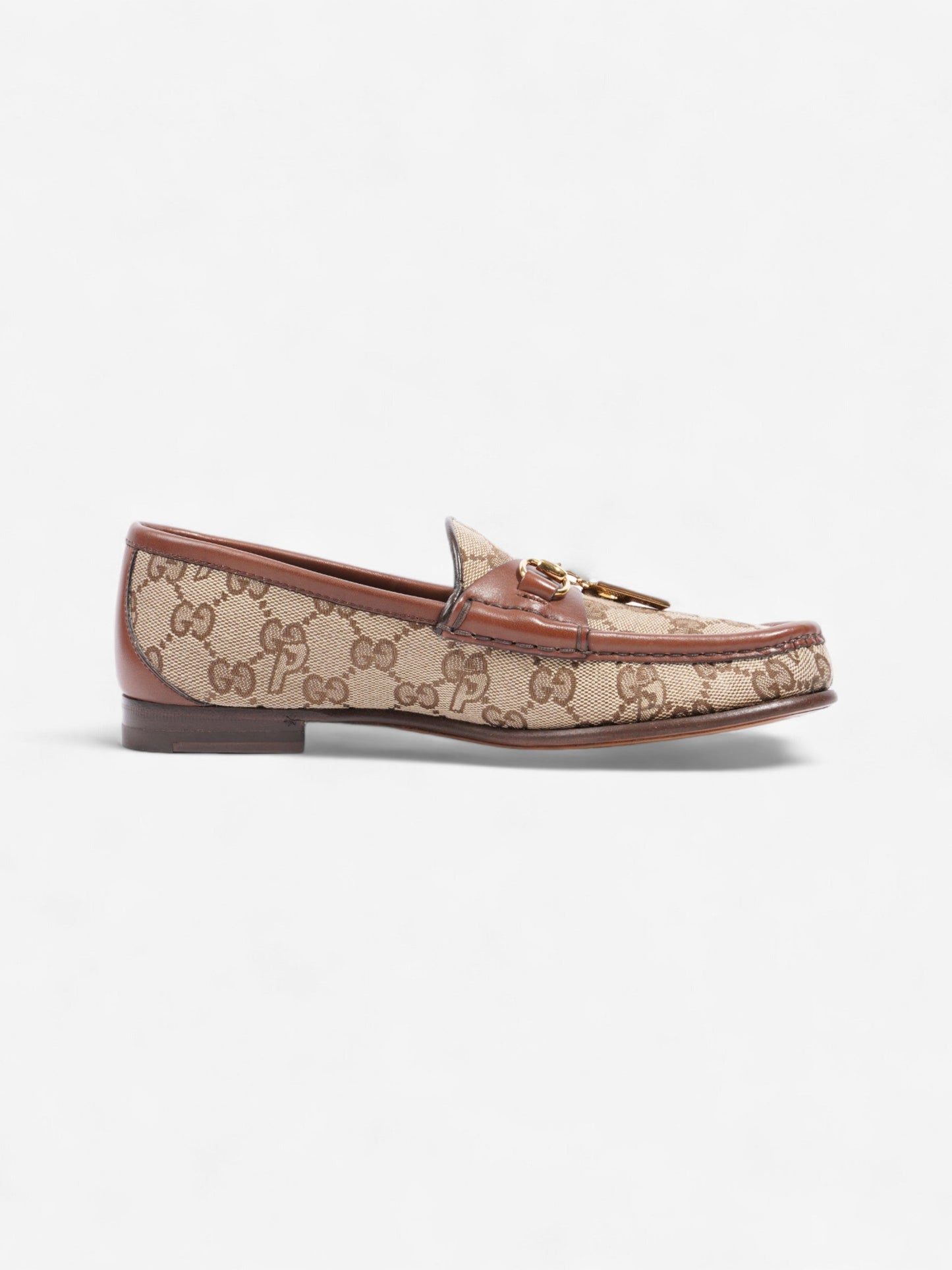 Gucci x Palace Horsebit P Charm Loafer GG Supreme / Brown Canvas EU 35.5 UK 2.5