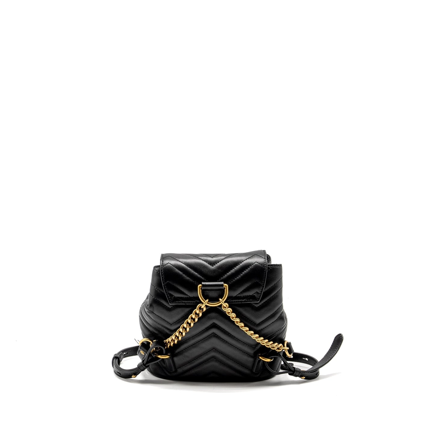 Gucci GG Marmont Backpack Calfskin Black