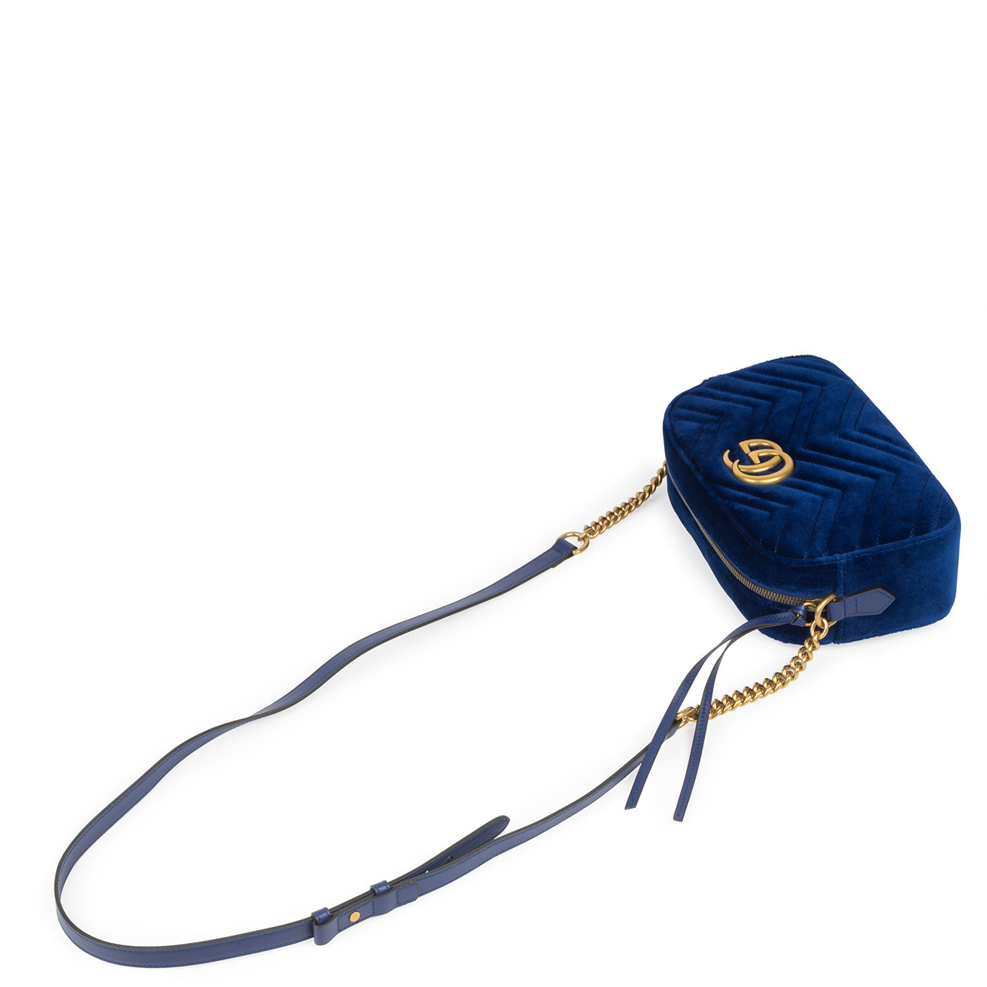 Gucci GG Velvet Marmont Camera Bag