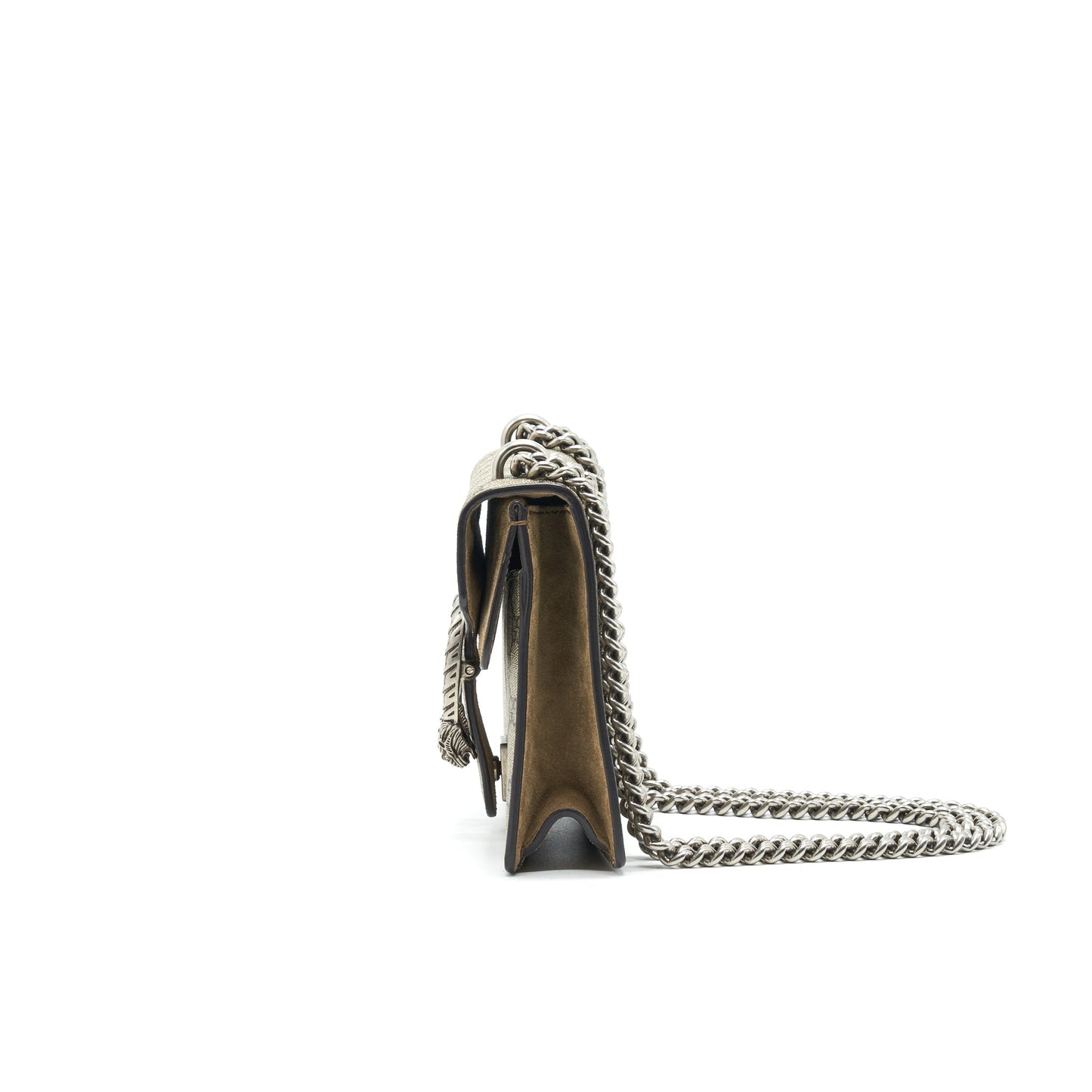 Gucci Dionysus GG Supreme Mini Bag in Beige