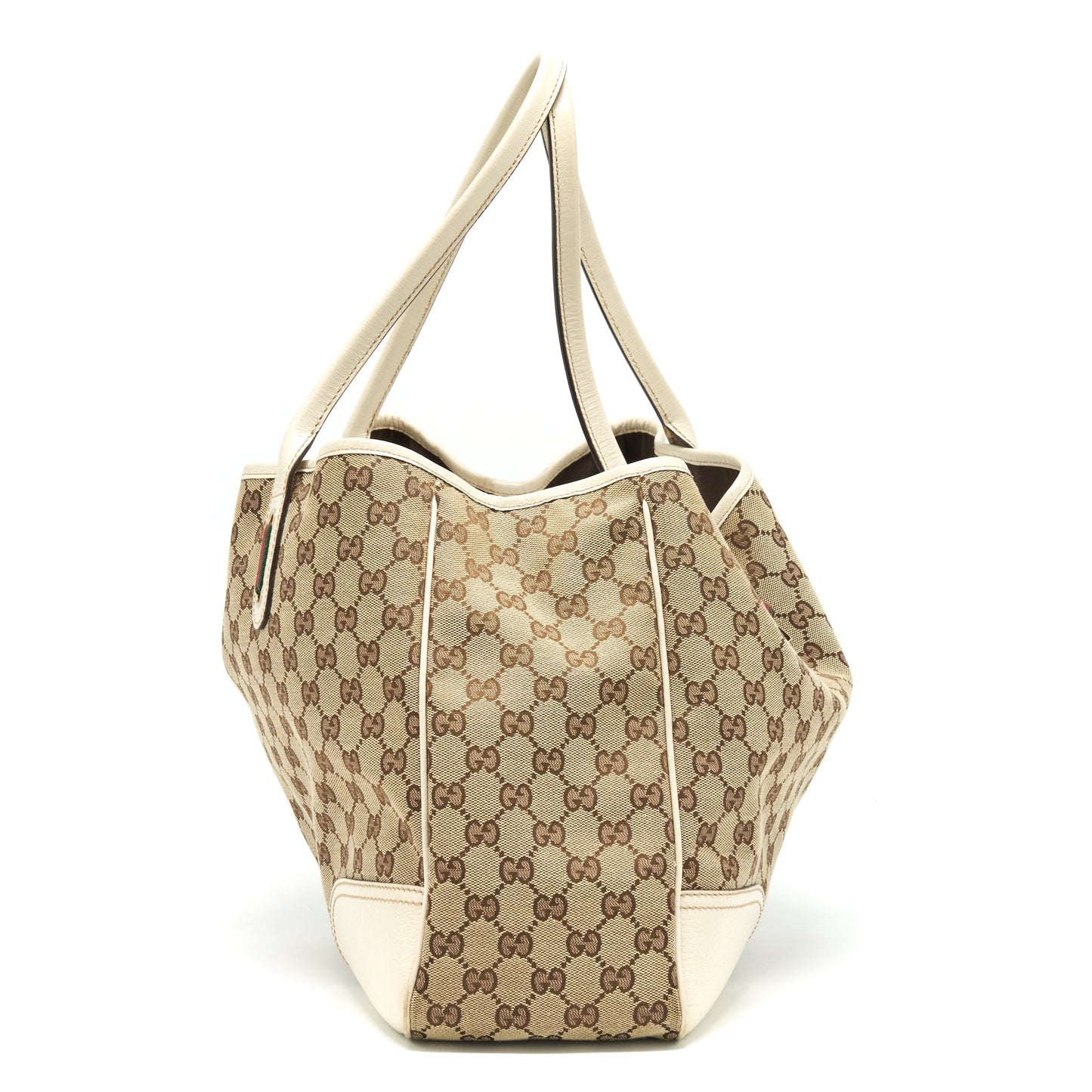 Gucci Princy Tote Bag GG Supreme Canvas/ White