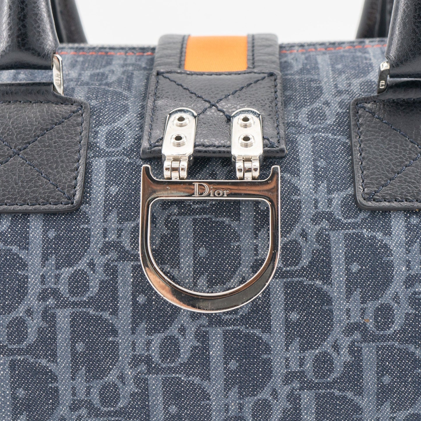 Christian Dior flight line boston bag