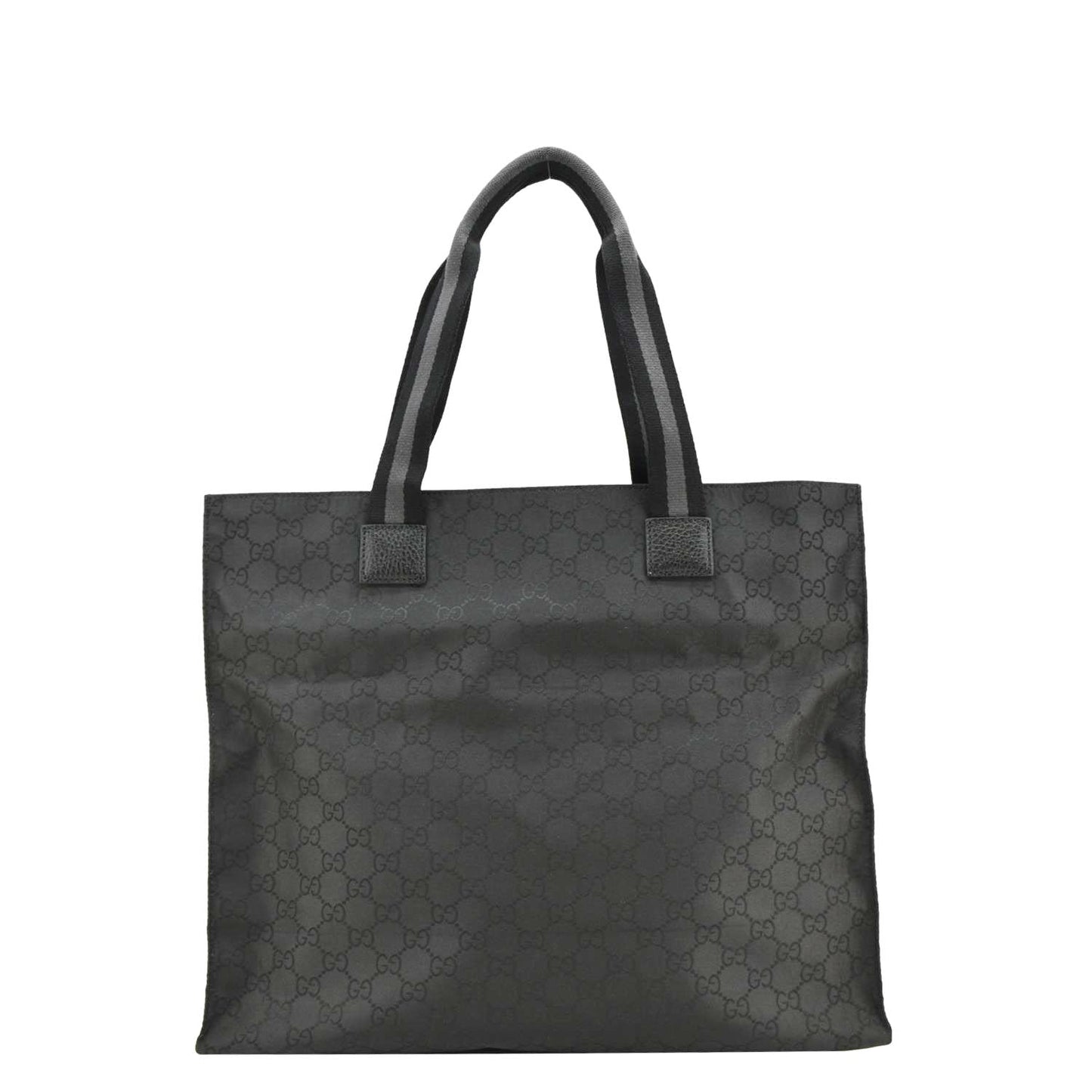 GUCCI GG Supreme Nylon Tote Bag Black 449178