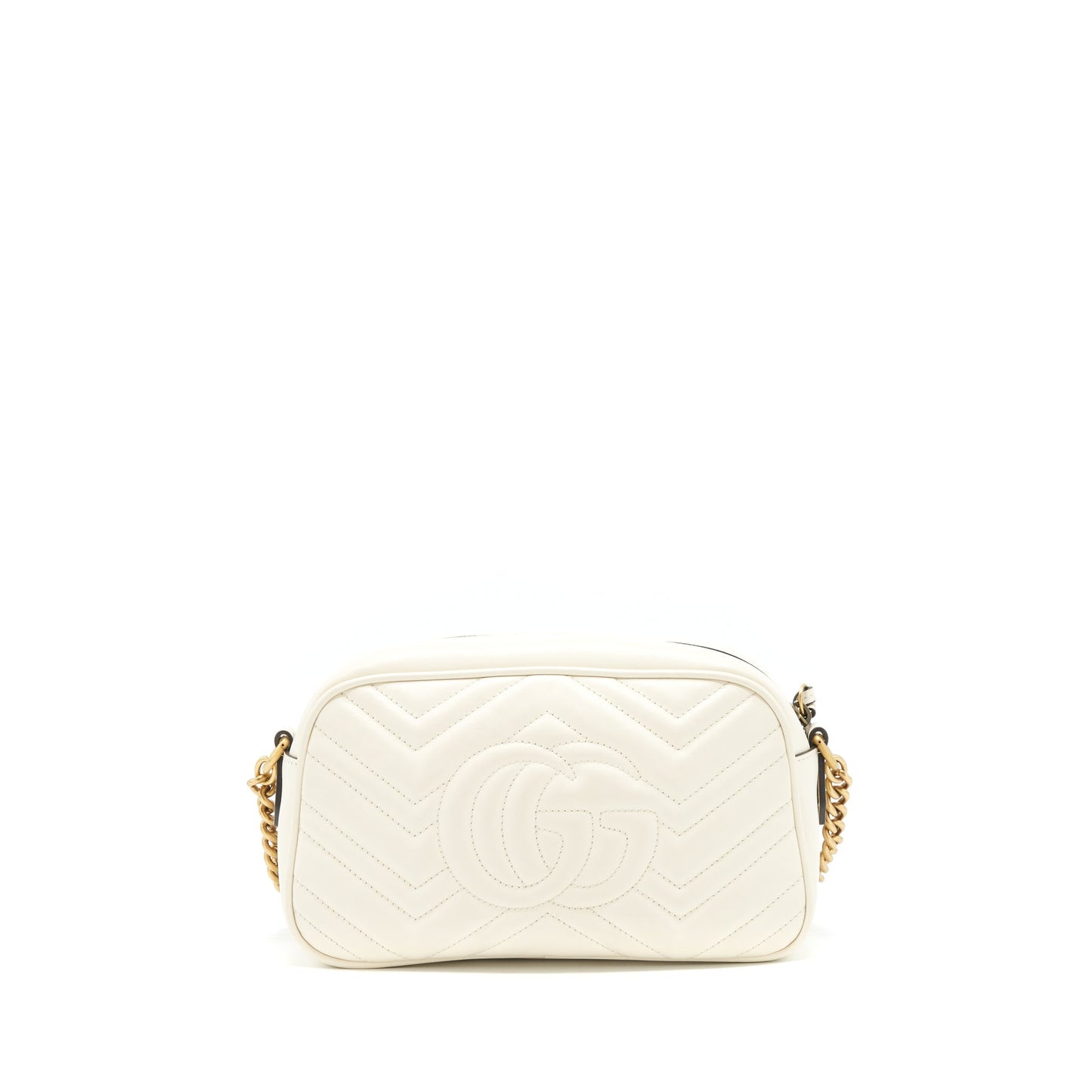 Gucci Marmont Camera Bag White