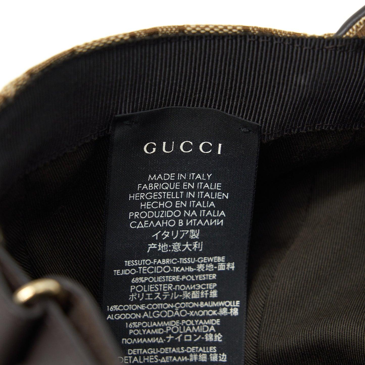 Gucci Original GG Canvas Baseball Hat