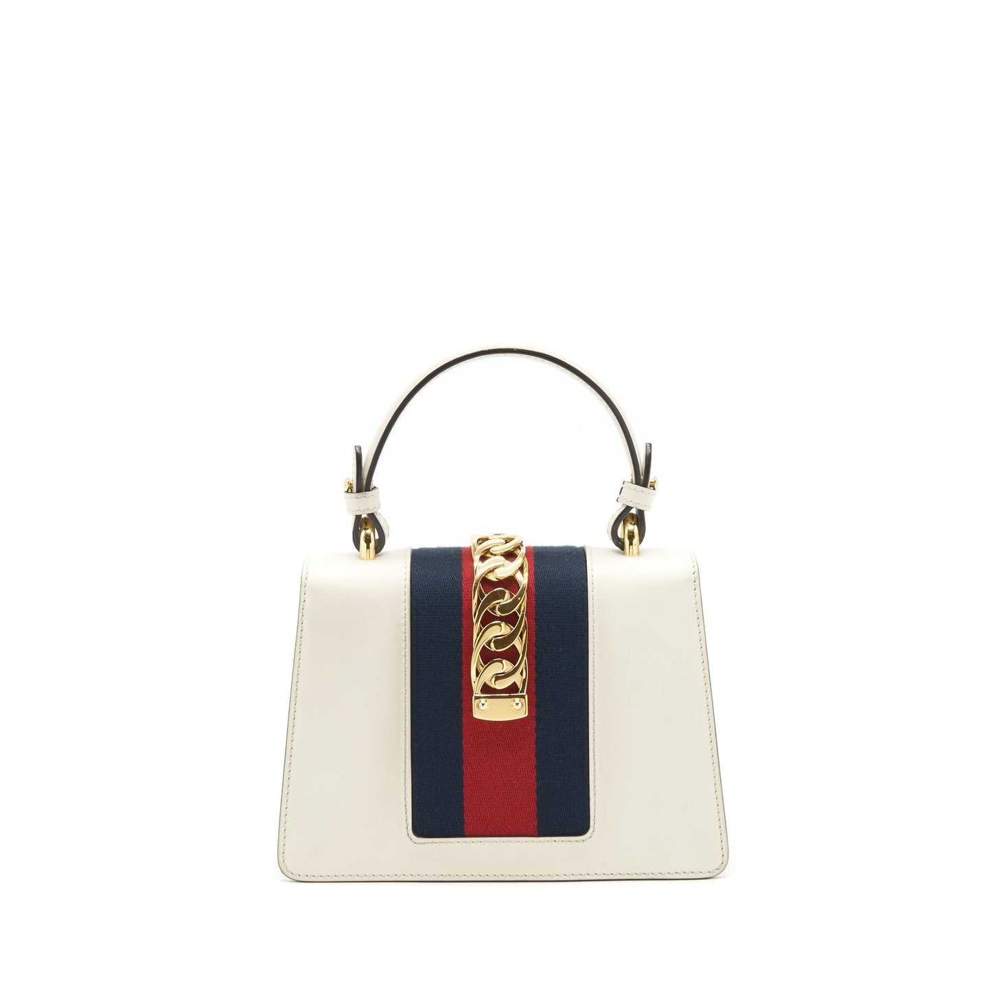 Gucci Mini Top Handle Sylvie Bag White